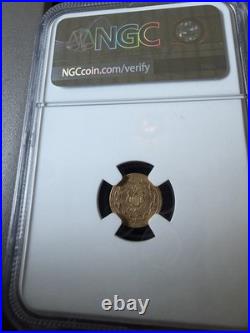 1909 WA Gold 1/2 DWT Alaska-Yukon-Pacific Expo Hart's Coins of the West NGC
