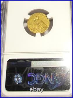 1911 Indian Head $2.5 Quarter Eagle Gold Coin Ngc Ms61 Rare Us Coin