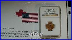 1912 CANADA FIVE DOLLAR GOLD NGC MS63 2005/06 GSA HOARD $5 Coin PRICED TO SELL