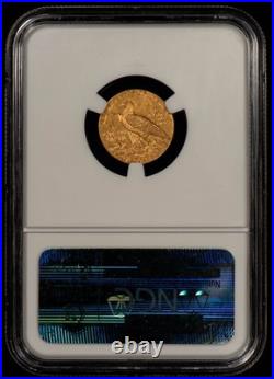 1912 G$2.50 Indian Head Gold Quarter Eagle PQ Tough Date NGC MS 61 G5603
