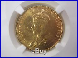 1913 Canada Bank Of Canada Hoard $10 Gold Coin Ngc Ms 63 Box & Coa