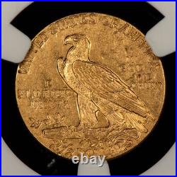 1913 G$2.50 Indian Head Gold Quarter Eagle Better Date NGC MS 61 SKU-G5604