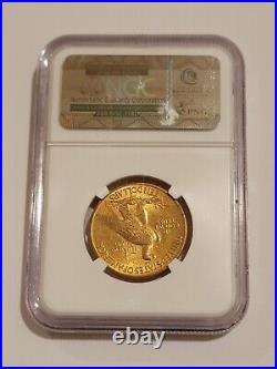 1913 NGC MS62 $10 Ten Dollar Gold Indian Head Coin PQ+++