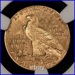 1914-D G$2.50 Indian Head Gold Quarter Eagle Luster NGC MS 61 SKU-G6307