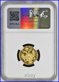 1915 Austria Ducat Restrike Gold Coin NGC MS67 SUPERB GEM BU STUNNING IN HAND