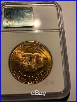 1924 St Gaudens $20 NGC Certified MS 63 US Gold Double Eagle Coin