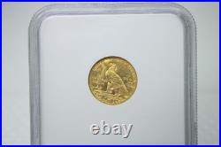 1925-D $2.5 Indian Head Quarter Eagle NGC MS 64 #9005