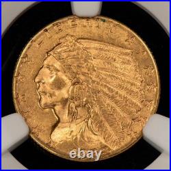 1925-D G$2.50 Indian Head Gold Quarter Eagle NGC MS 62 SKU-G5728 1925-D G$2.50 Indian Head Gold Quarter Eagle NGC MS 62 SKU-G5728