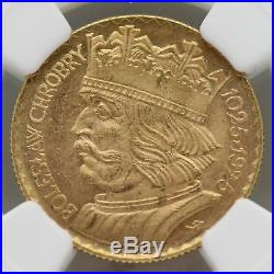 1925 Poland 20 Zlotych & 10 Zlotych Gold NGC MS64 Coins JB402