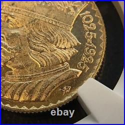 1925 Poland Gold 20 Zlotych NGC MS 63 Stunning In Hand RARE