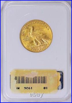 1926 $10 Gold Indian Head NGC Fatty MS64 Gold Eagle 374009