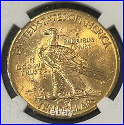 1926 $10 Indian Gold Eagle NGC MS62