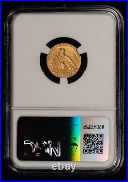 1927 G$2.50 Indian Head Gold Quarter Eagle Flashy Luster NGC MS 61 G2960