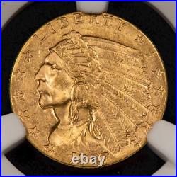 1927 G$2.50 Indian Head Gold Quarter Eagle Flashy Luster NGC MS 61 G2960