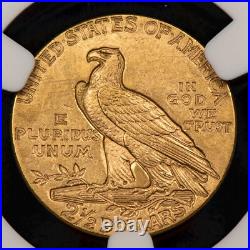 1927 G$2.50 Indian Head Gold Quarter Eagle Flashy Luster NGC MS 61 G2960
