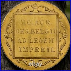 1927 Netherlands Ducat Graded Ngc Ms62 Gold Coin