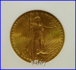 1927 US St. Gaudens Double Eagle $20 Gold Coin NGC MS-65