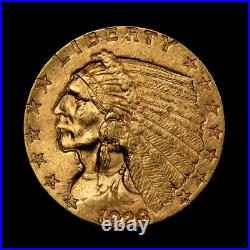 1928 G$2.50 Indian Head Gold Quarter Eagle Frosty BU NGC MS 63 SKU-G4885