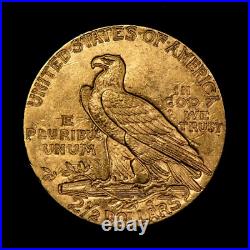 1928 G$2.50 Indian Head Gold Quarter Eagle Frosty BU NGC MS 63 SKU-G4885
