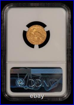 1928 G$2.50 Indian Head Gold Quarter Eagle Luster NGC MS 62 SKU-G5443