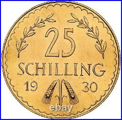 1930 Austria GOLD 25 Schilling NGC PL-64 0.1702 Troy Ounce AGW