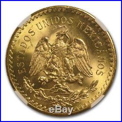 1945 Mexico Gold 50 Pesos MS-65 NGC SKU #86886