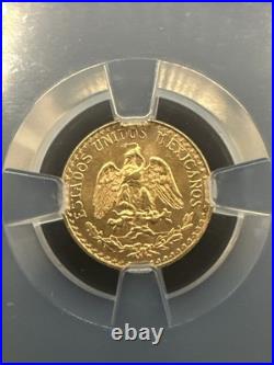 1947 Gold Dos Peso Mexican Coin, Rare, Ngc Gem Ms 65 Rare 25,000 Minted 1947 Gold Dos Peso Mexican Coin, Rare, Ngc Gem Ms 65 Rare 25,000 Minted