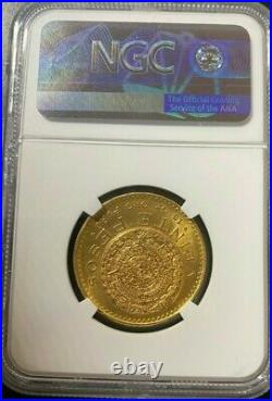 1959 MS63 Mexico 20 Pesos Gold Coin