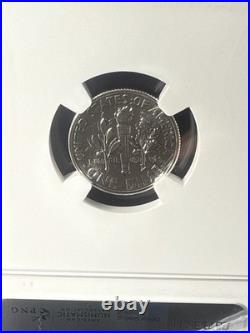 1960 Roosevelt Dime PF69 And 1/2 Gram Of Natural Gold Nuggets