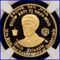 1966 NI Ethiopia $20 Gold Coin Emperor Birth Reign NGC PF 68.2315 AGW G4950 1966 NI Ethiopia $20 Gold Coin Emperor Birth Reign NGC PF 68.2315 AGW G4950
