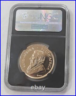 1967-2017 Gold South Africa 50th Anniversary Coin 1KR NGC MS70DPL