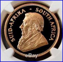 1977 Gold South Africa 1 Oz Krugerrand Ngc Proof 66 Ultra Cameo Fine Reeding