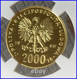 1980 Poland Gold 2000z Lake Placid Olympics Ngc Pf68 Ulca 1980 Poland Gold 2000z Lake Placid Olympics Ngc Pf68 Ulca