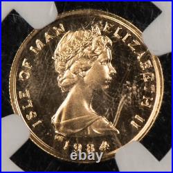 1984 Isle of Man 1/10 oz Gold Angel Coin NGC PF 70 UC SKU-G5245 1984 Isle of Man 1/10 oz Gold Angel Coin NGC PF 70 UC SKU-G5245