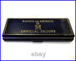 1985 Proof Coinage of Mexico $1000 Gold & $500 Silver Original Box/COA BG112