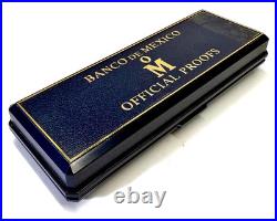1985 Proof Coinage of Mexico $1000 Gold & $500 Silver Original Box/COA BG112
