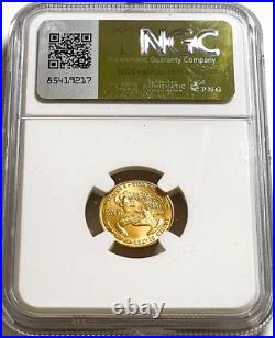 1986 $5 Gold American Eagle NGC MS69