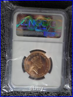 1986 Great Britain United Kingdom PURE GOLD PROOF NGC 69 70 and OGP
