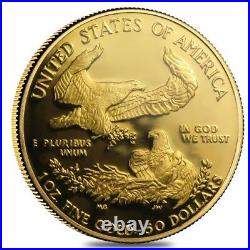 1986 W 1 oz $50 Proof Gold American Eagle NGC PF 69 UCAM (MCMLXXXVI)