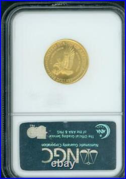 1986-W $5 STATUE of LIBERTY COMMEMORATIVE GOLD COIN NGC MS70 MS-70 Older Holder
