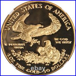 1986-W Gold American Eagle $50 NGC PF70 Ultra Cameo STOCK