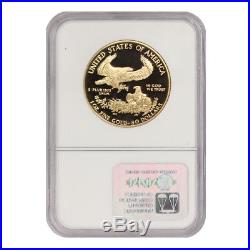 1987-W $50 Eagle NGC PF70UCAM 1 oz 22-KT American Gold Ultra Cameo Proof coin