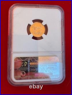 1988 P $5, AMERICAN GOLD EAGLE 1/10 oz NGC -PF69 Ultra Cameo- Spot Gold $3350