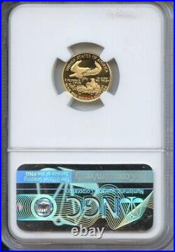 1988 P Gold $5 Eagle NGC PF70 Ultra Cameo