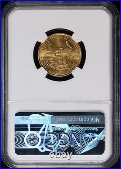 1989 Gold American Eagle $10 NGC MS70 Superb Eye Appeal Strong Strike