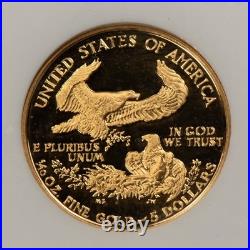 1989-P $5 1/10 oz Gold American Eagle Proof Coin NGC PF 69 Ultra Cameo- G6511