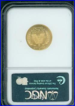 1991 1995 W $5 World War 2 Ww-ii Commemorative Gold Coin Ngc Ms-70 Ms70
