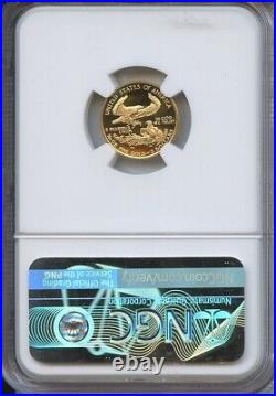 1991 P Gold $5 Eagle NGC PF70 Ultra Cameo