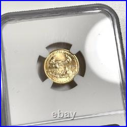 1992 $5 American Gold Eagle 1/10th Oz NGC MS69 Fine Gold US Key Date Coin