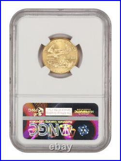 1993 Gold Eagle $10 NGC MS70 American Gold Eagle AGE